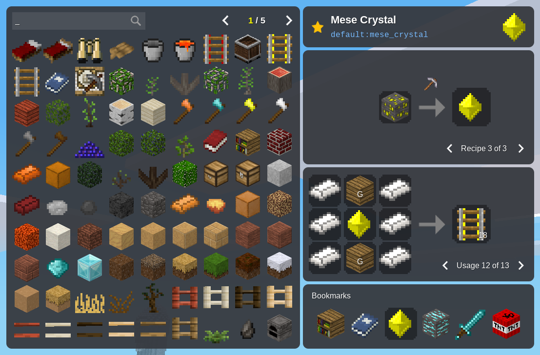 Mod: Crafting Guide